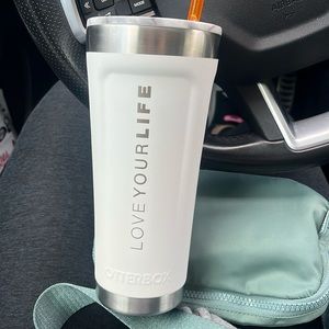 20 oz otterbox Love your life tumbler